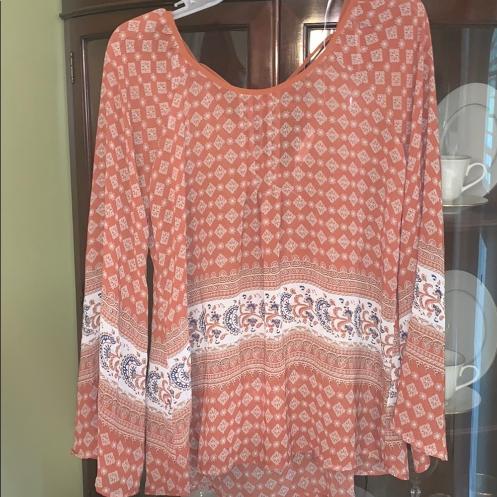 flowy summer blouse